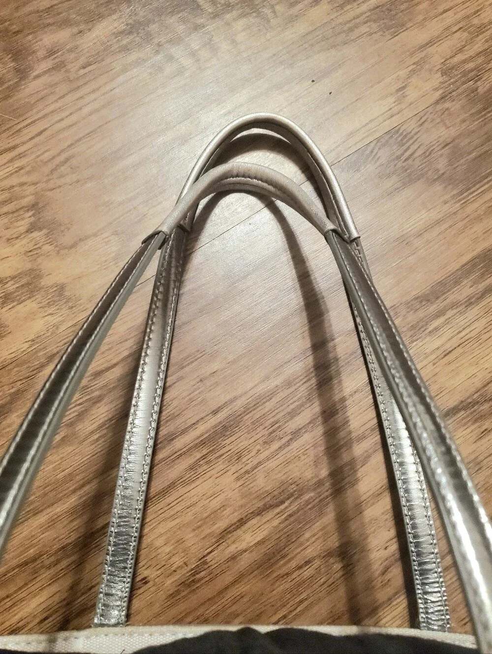 Coach Silver Small Purse Tote